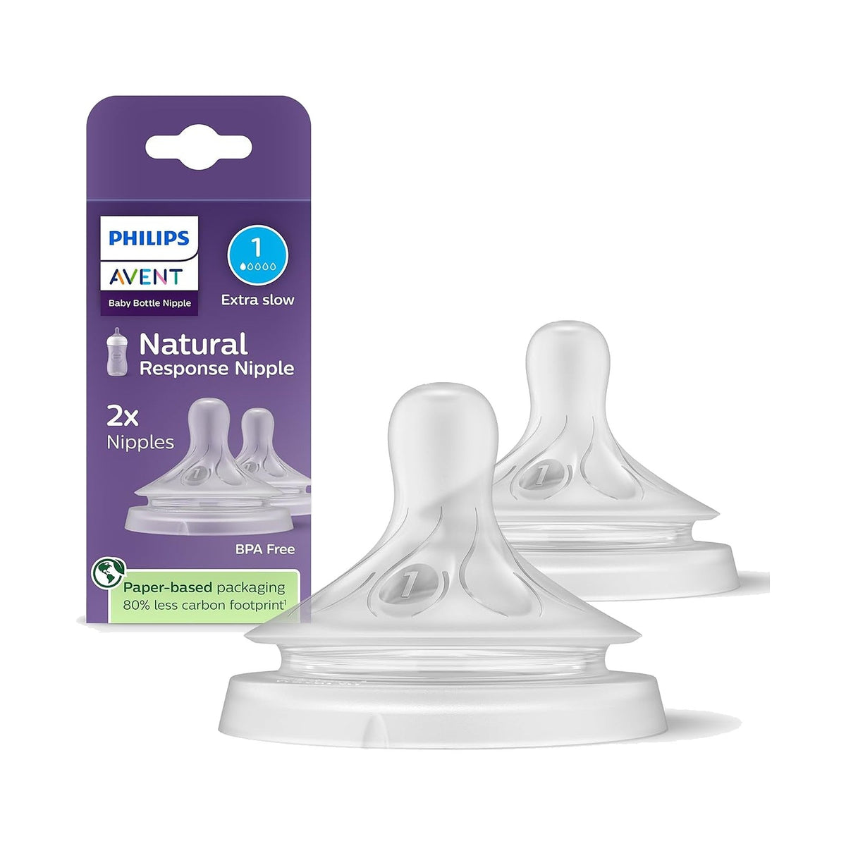 Philips Avent Natural Response tétines de rechange, lot de 2