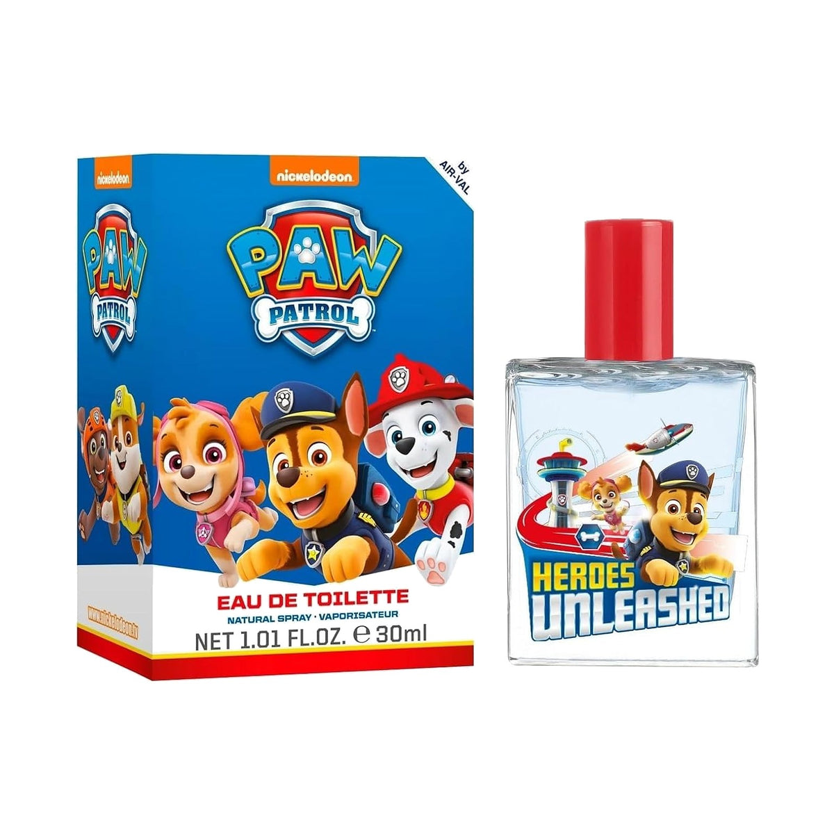 Air-Val eau de toilette enfant Pat'Patrouille 30 ml, flacon et coffret