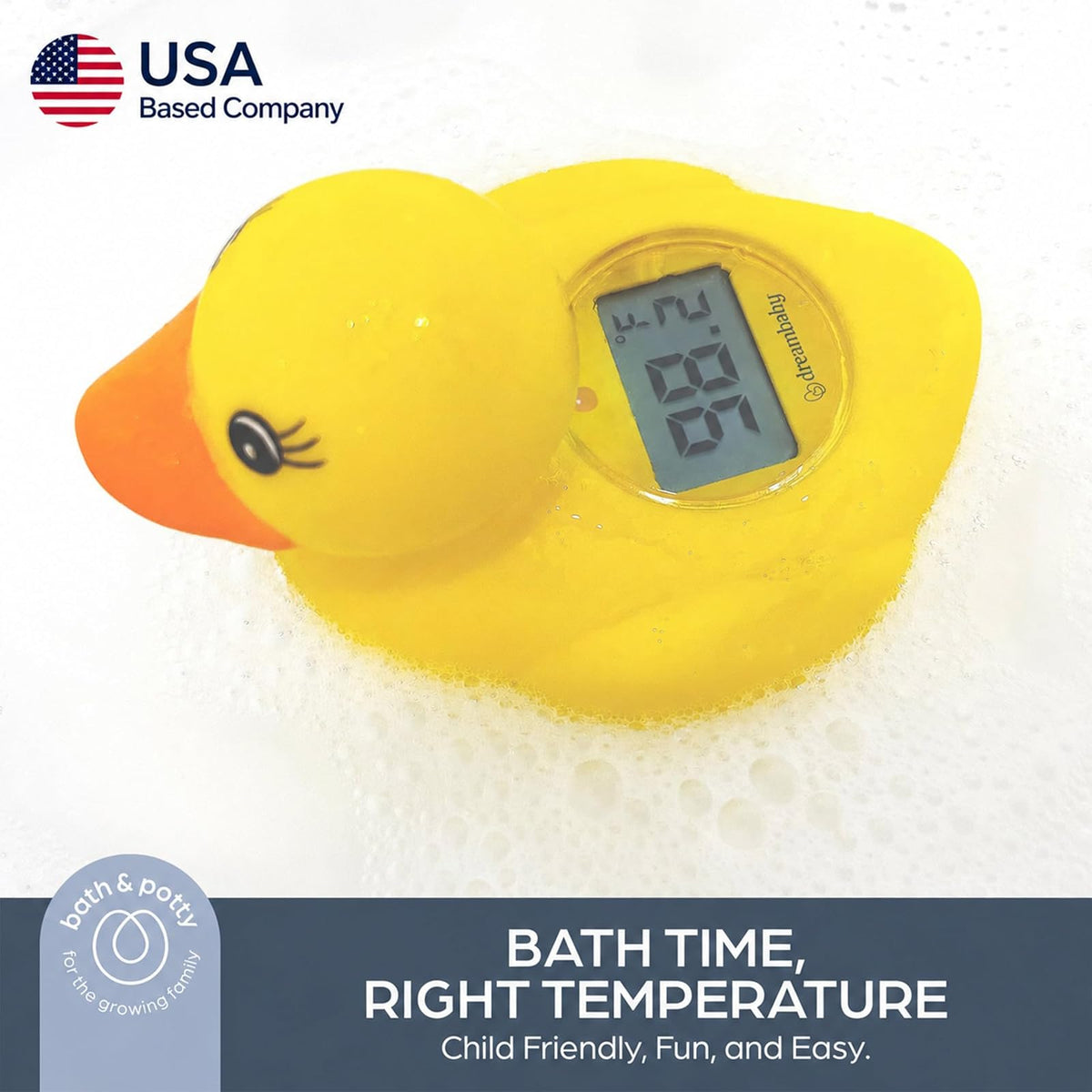 Dreambaby thermomètre canard pour le bain