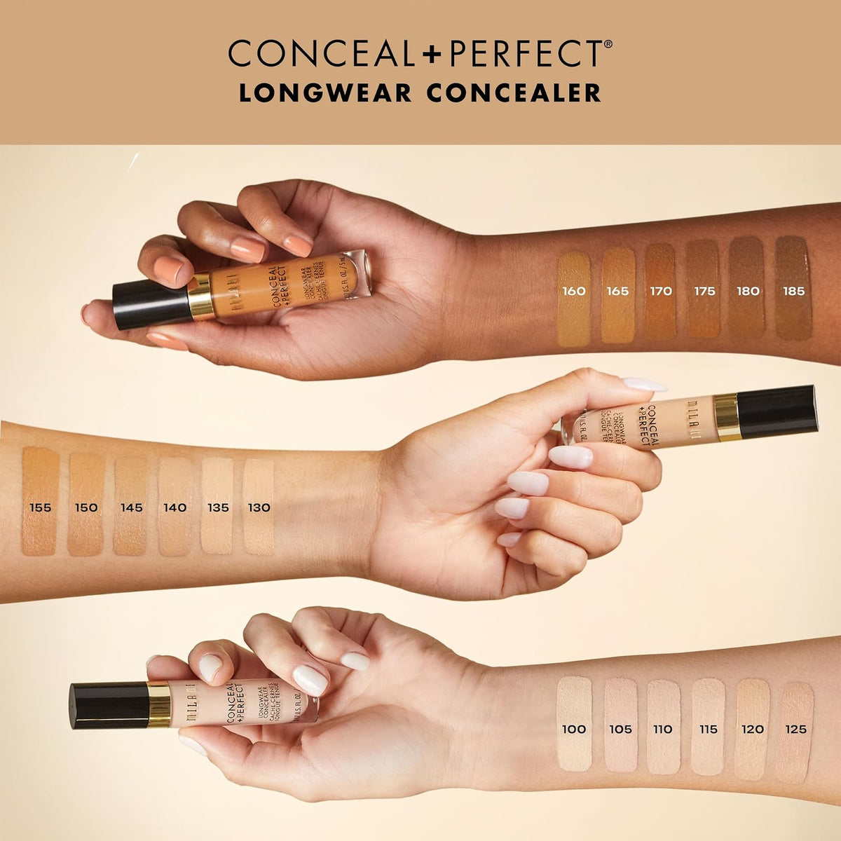 Milani Conceal + Perfect Longwear Concealer 5 ml · photo 1
