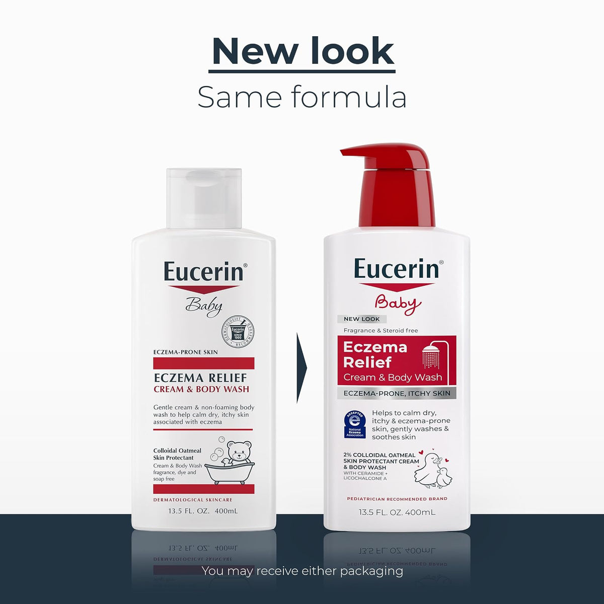 Eucerin Baby Eczema Relief gel lavant 400 ml
