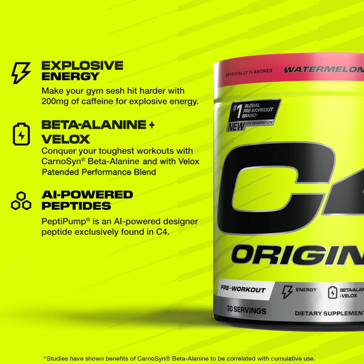 Cellucor C4 Original pré-entraînement, 30 doses