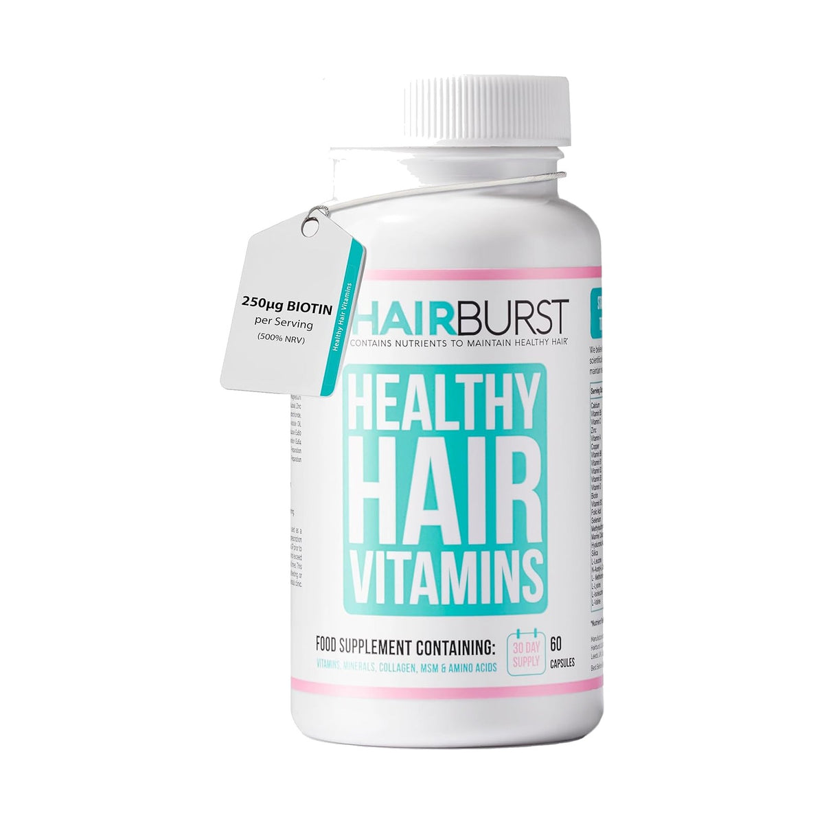 Hairburst vitamines cheveux, 60 gélules