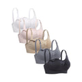 Lataly soutien-gorge d'allaitement lot de 5 coloris assortis