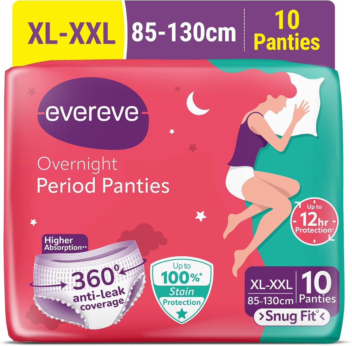 Evereve culottes jetables XL-XXL, paquet de 10