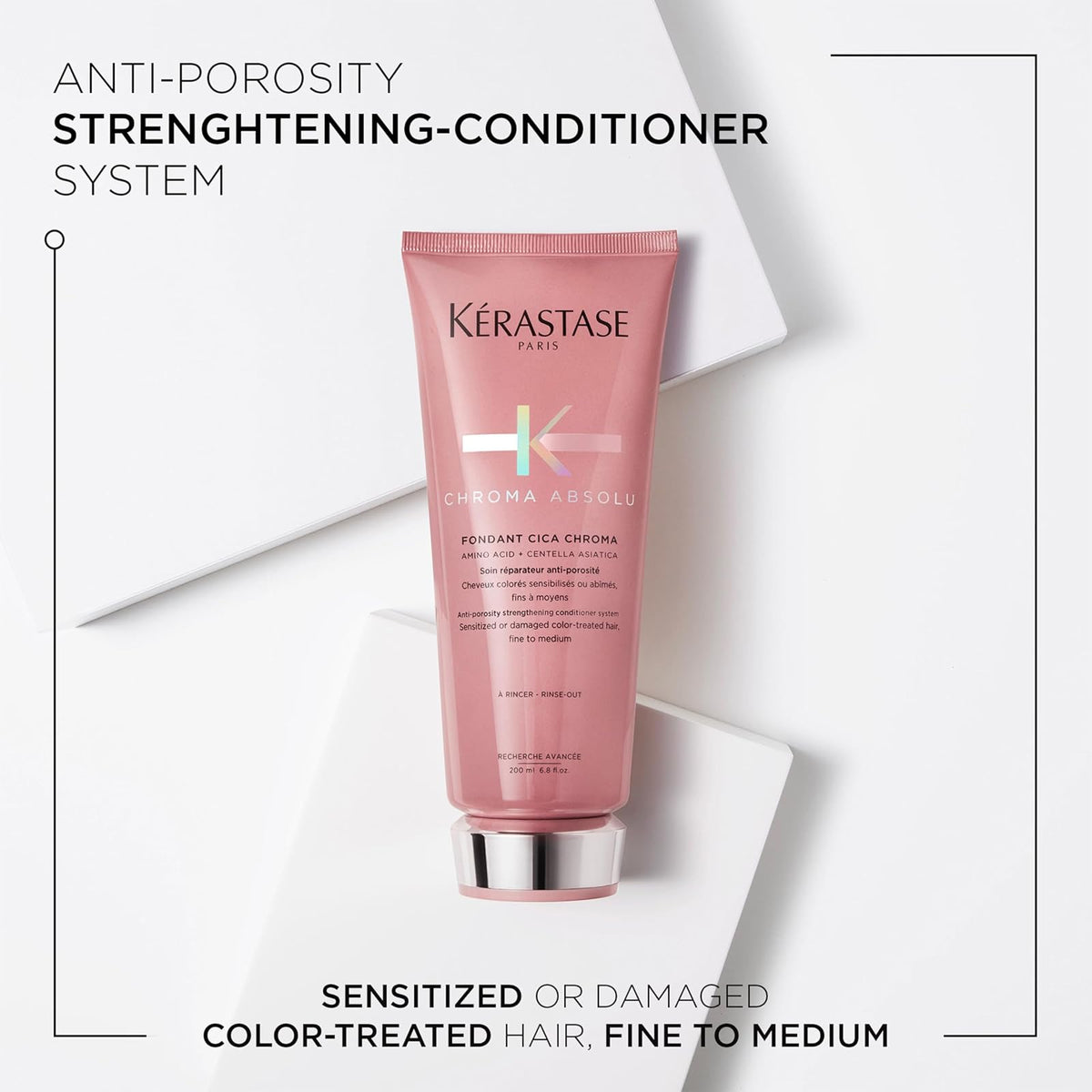 Kérastase Chroma Absolu Fondant Cica Chroma après-shampooing cheveux colorés 200 ml