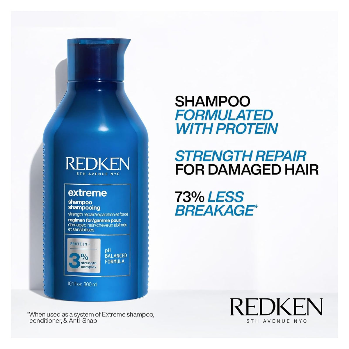 Redken Extreme shampooing fortifiant 300 ml
