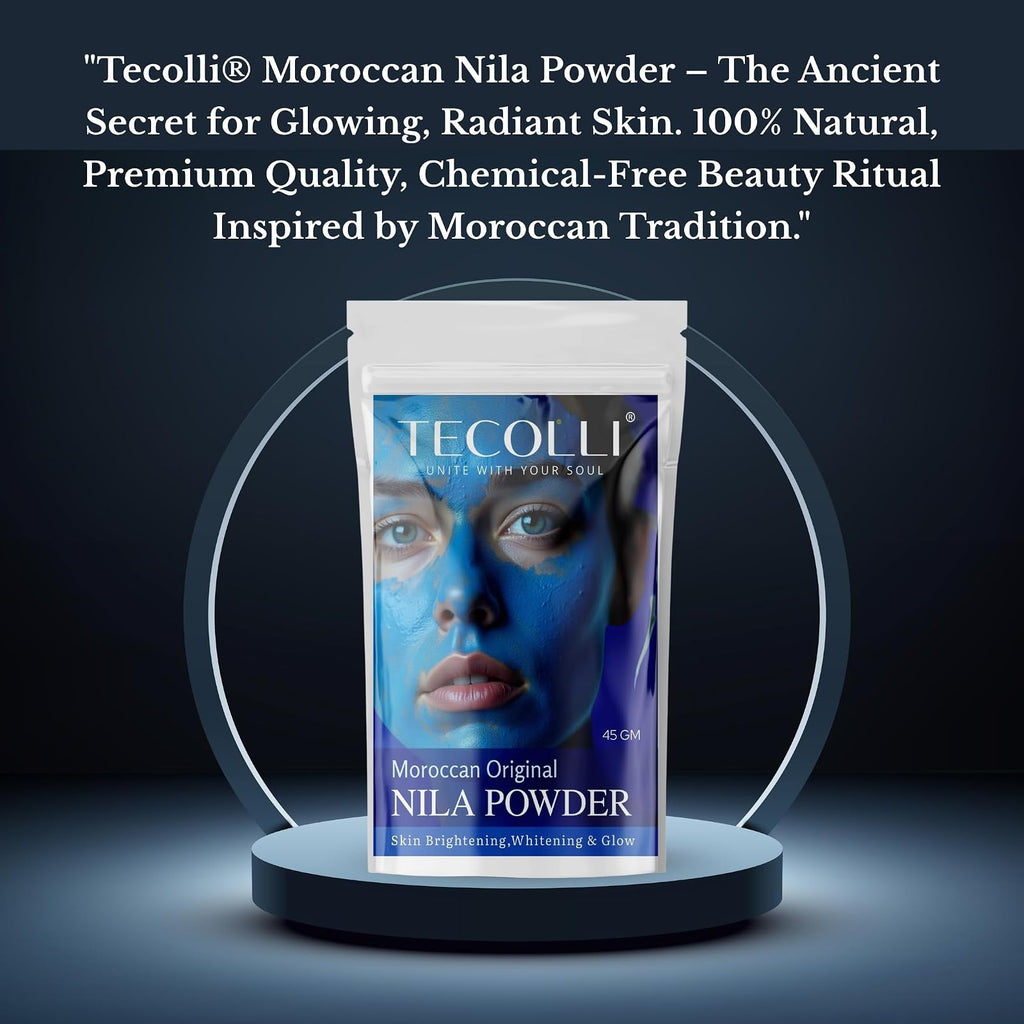 Tecolli poudre de Nila bleu du Maroc 45 g