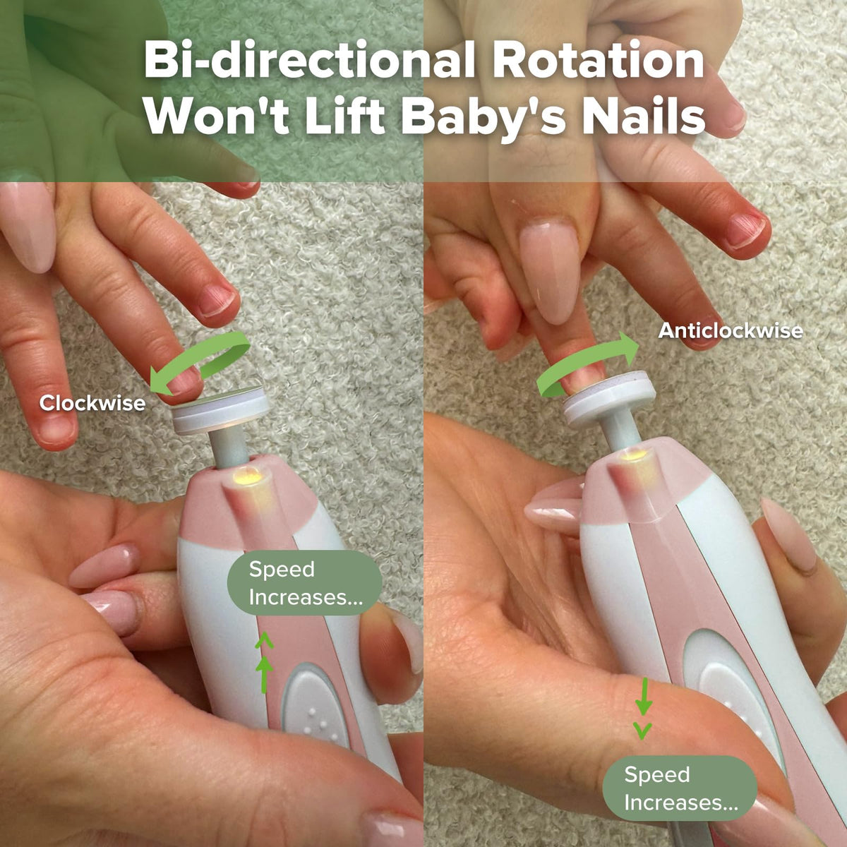 haakaa coupe-ongles électrique pour bébé