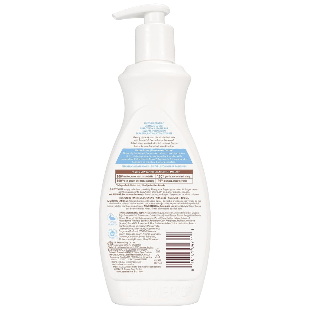 Palmer's Baby lait au beurre de cacao 400 ml