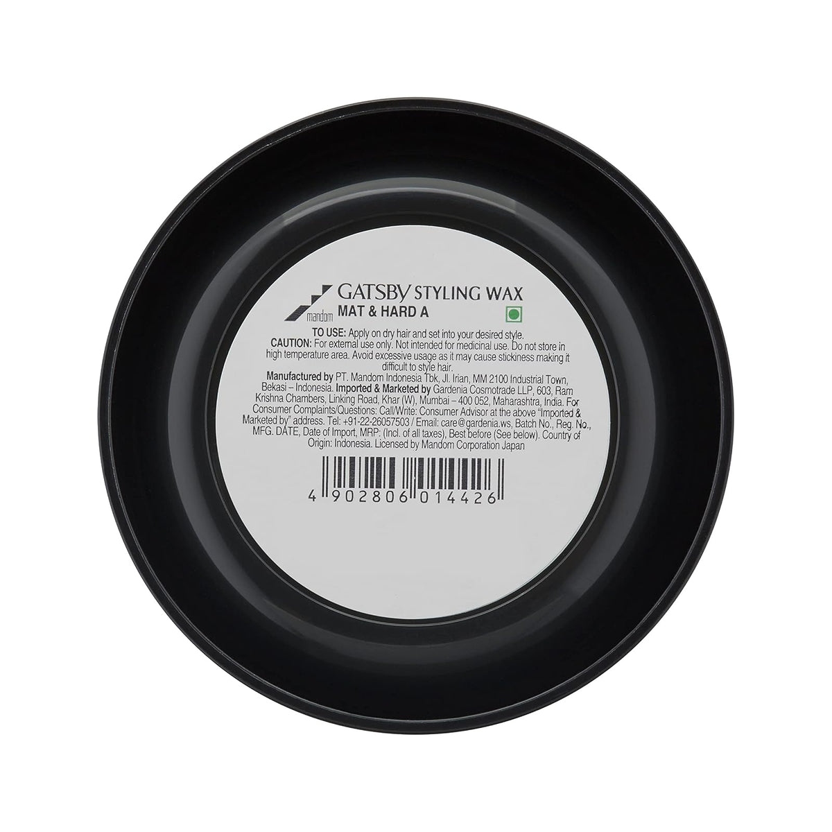 Gatsby cire coiffante Mat & Hard 75 g