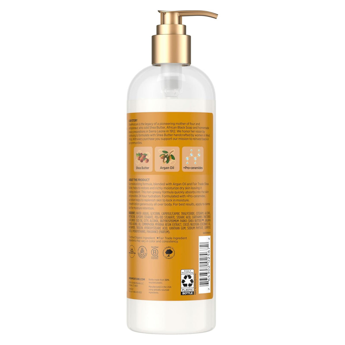 SheaMoisture lait corps Raw Shea Butter 473 ml