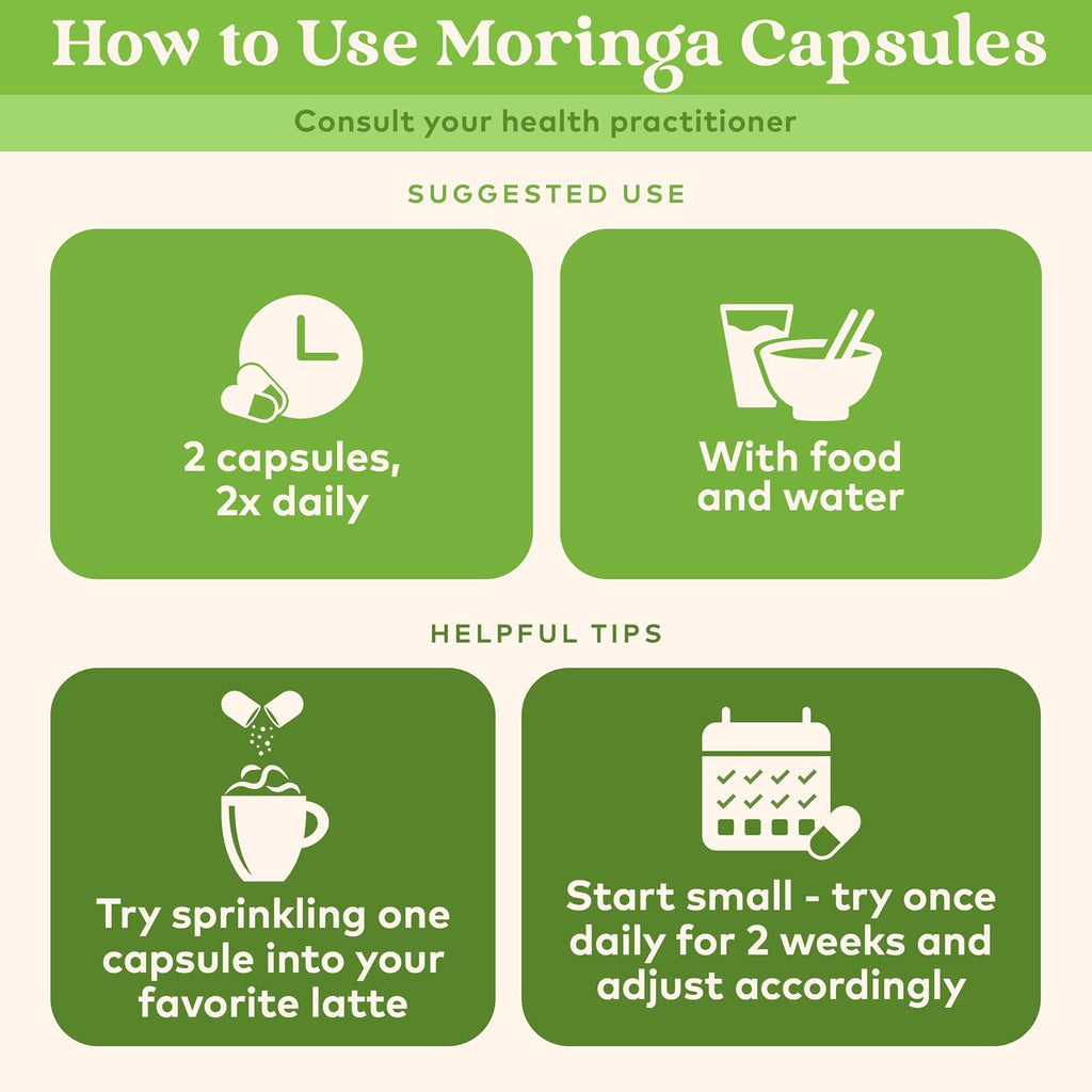 Organic India moringa bio, gélules