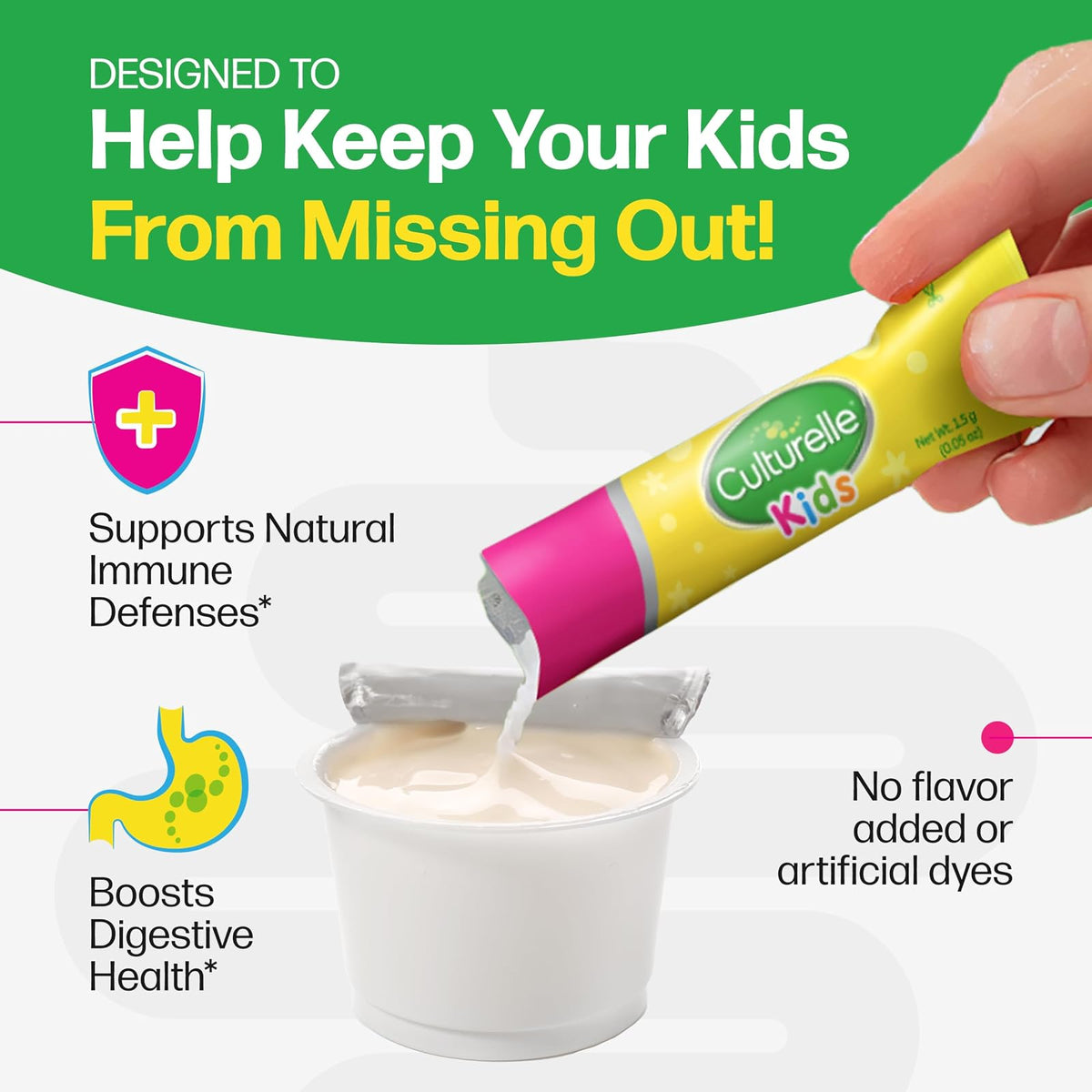 Culturelle Kids probiotiques en sachets dès 1 an, 30 sachets
