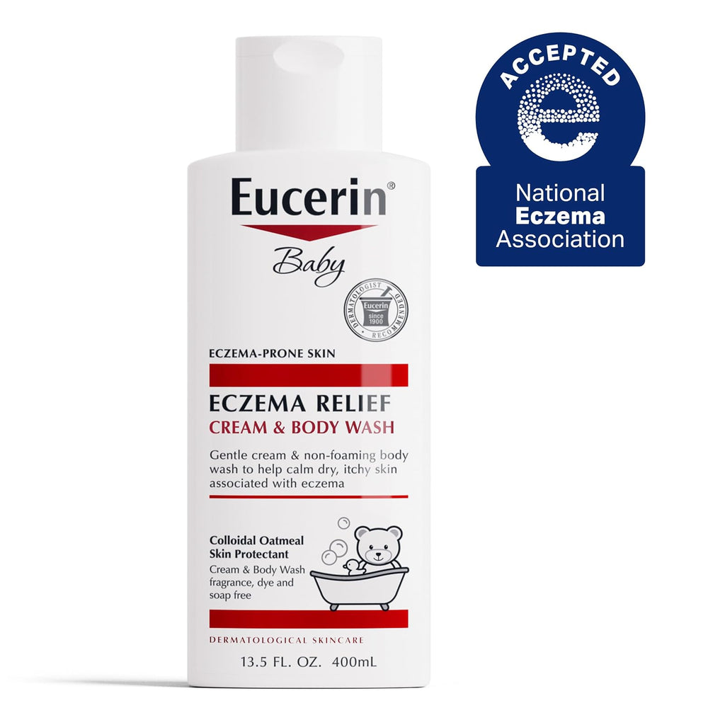 Eucerin Baby Eczema Relief gel lavant 400 ml