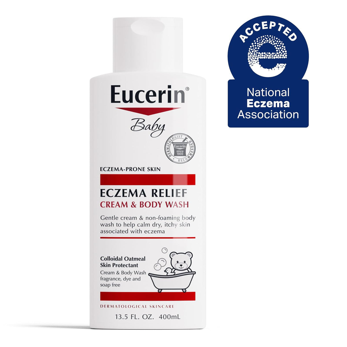Eucerin Baby Eczema Relief gel lavant 400 ml