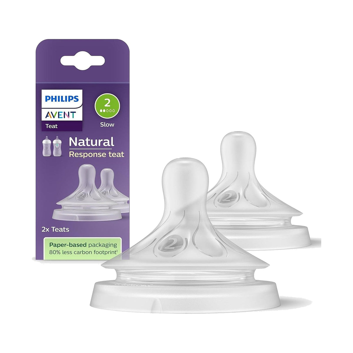 Philips Avent Natural Response tétines de rechange, lot de 2