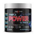 Laperva Triple Power pré-workout – Framboise bleue (24 doses), photo du produit seul sur fond blanc