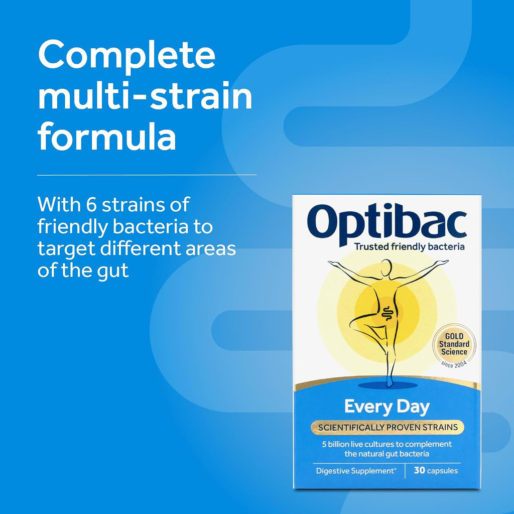 Optibac Every Day probiotiques, 30 gélules