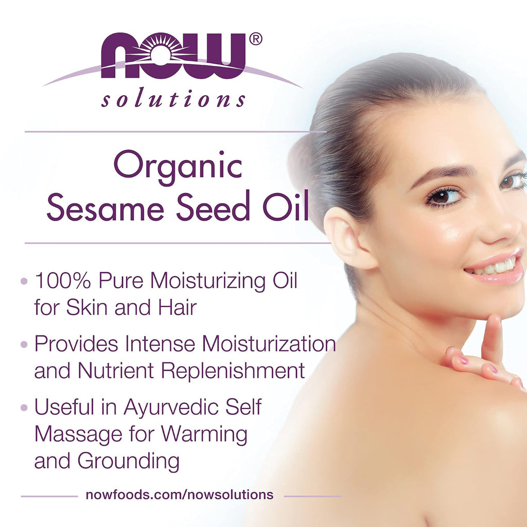 NOW Solutions huile de sésame bio