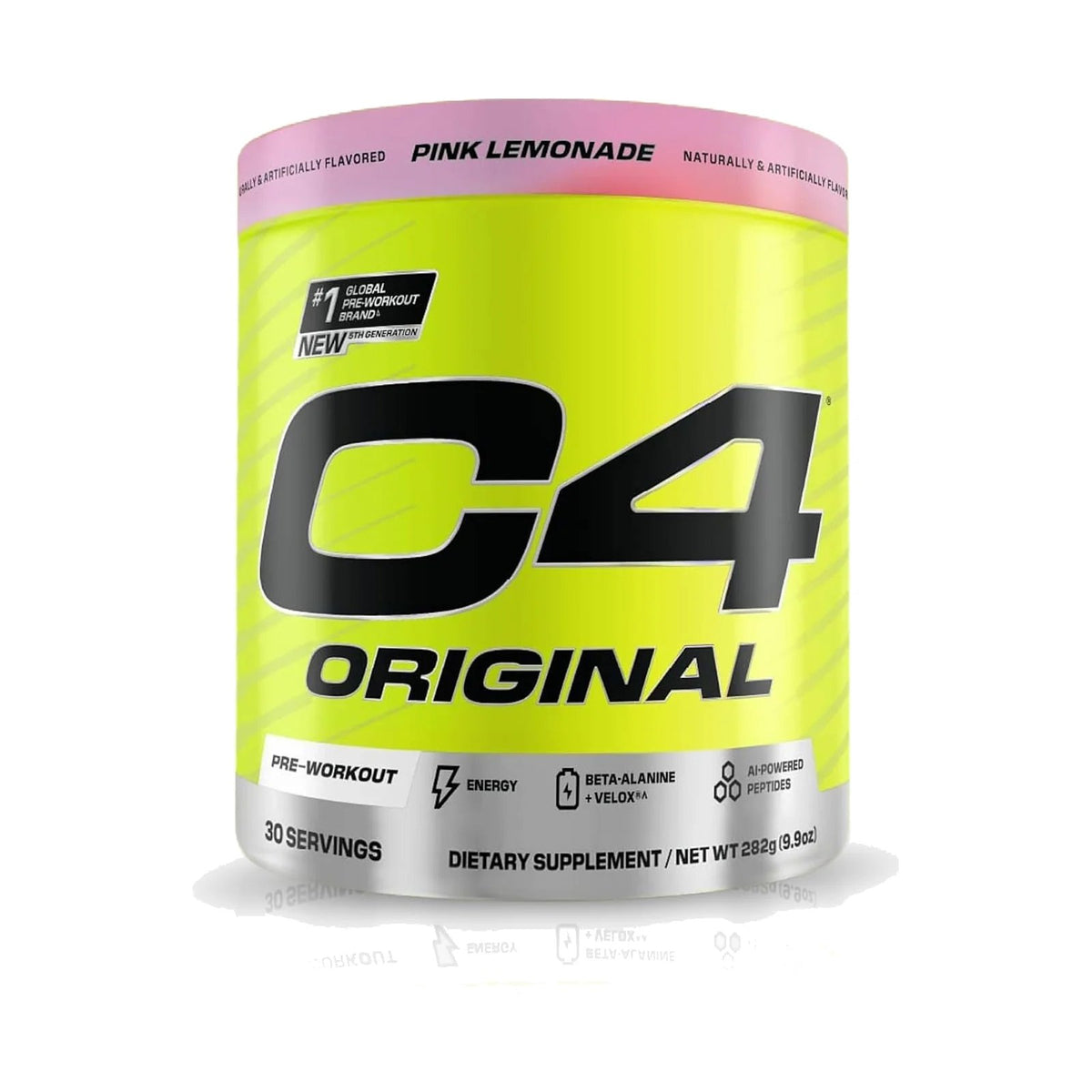 Cellucor C4 Original pré-workout 30 doses – Limonade rose, photo du produit seul sur fond blanc