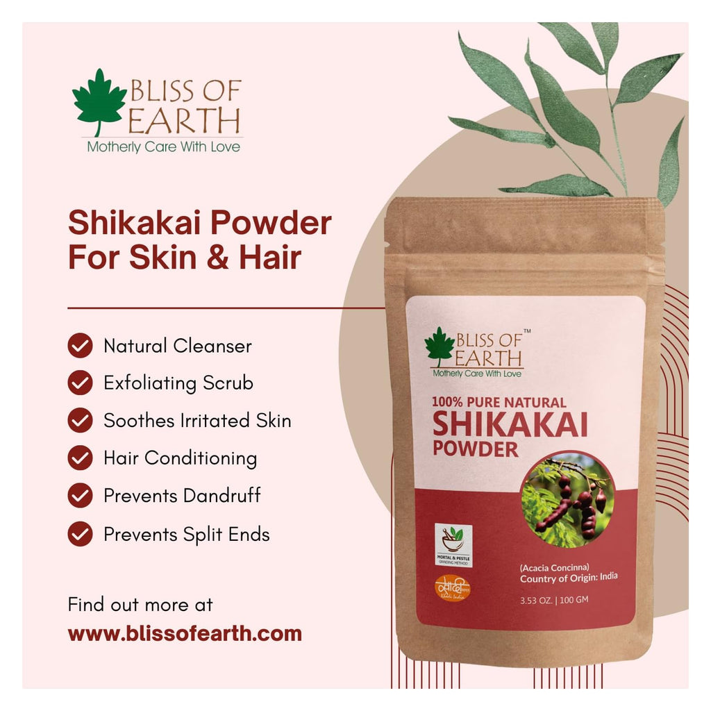 Bliss of Earth poudre de shikakai 100 g