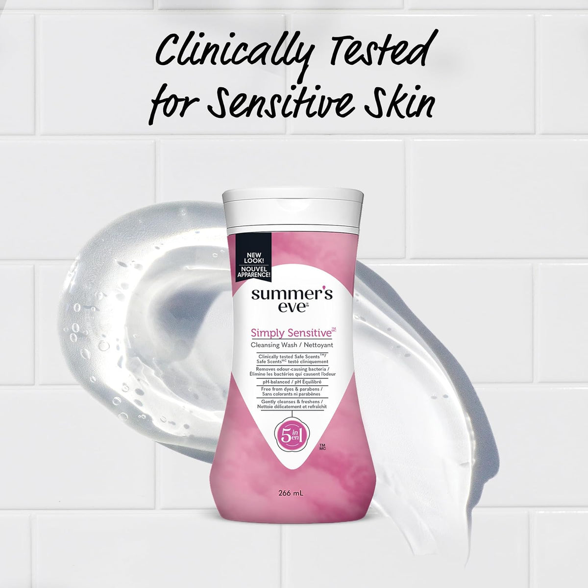 Summer's Eve soin lavant intime Simply Sensitive 266 ml