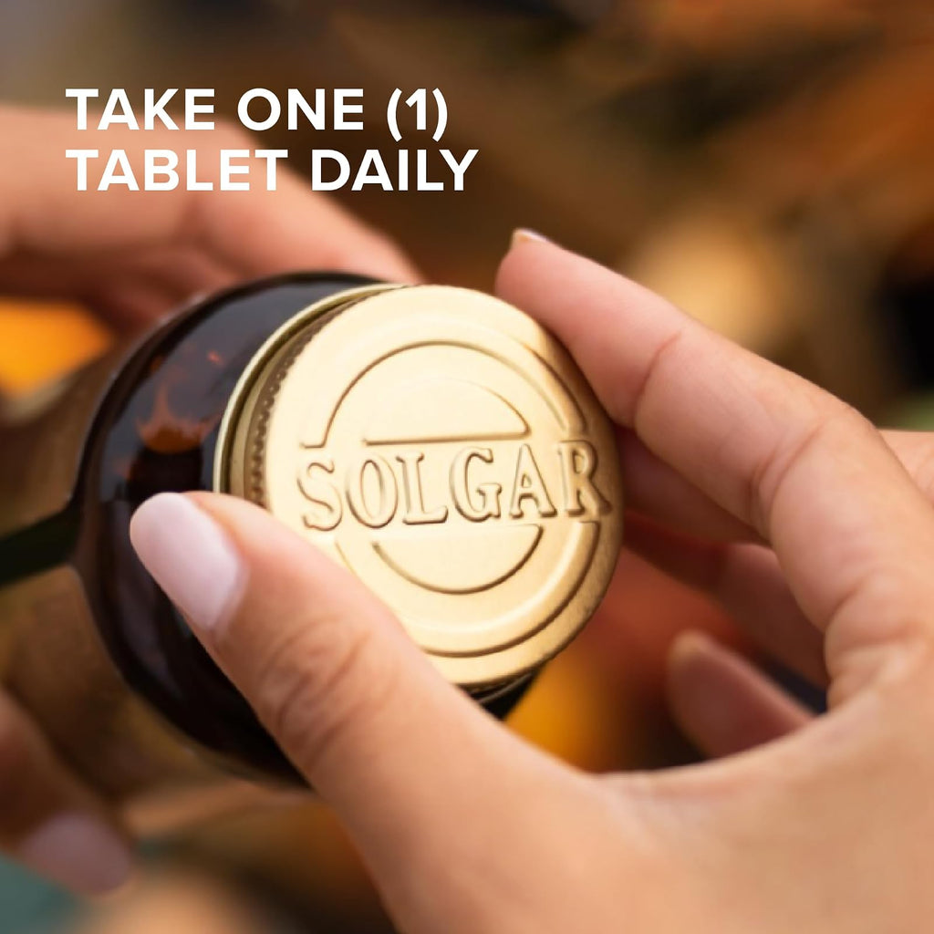 Solgar fer chélaté 25 mg, 100 comprimés