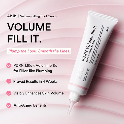 Abib PDRN Volume Fill-it crème booster, 30 ml