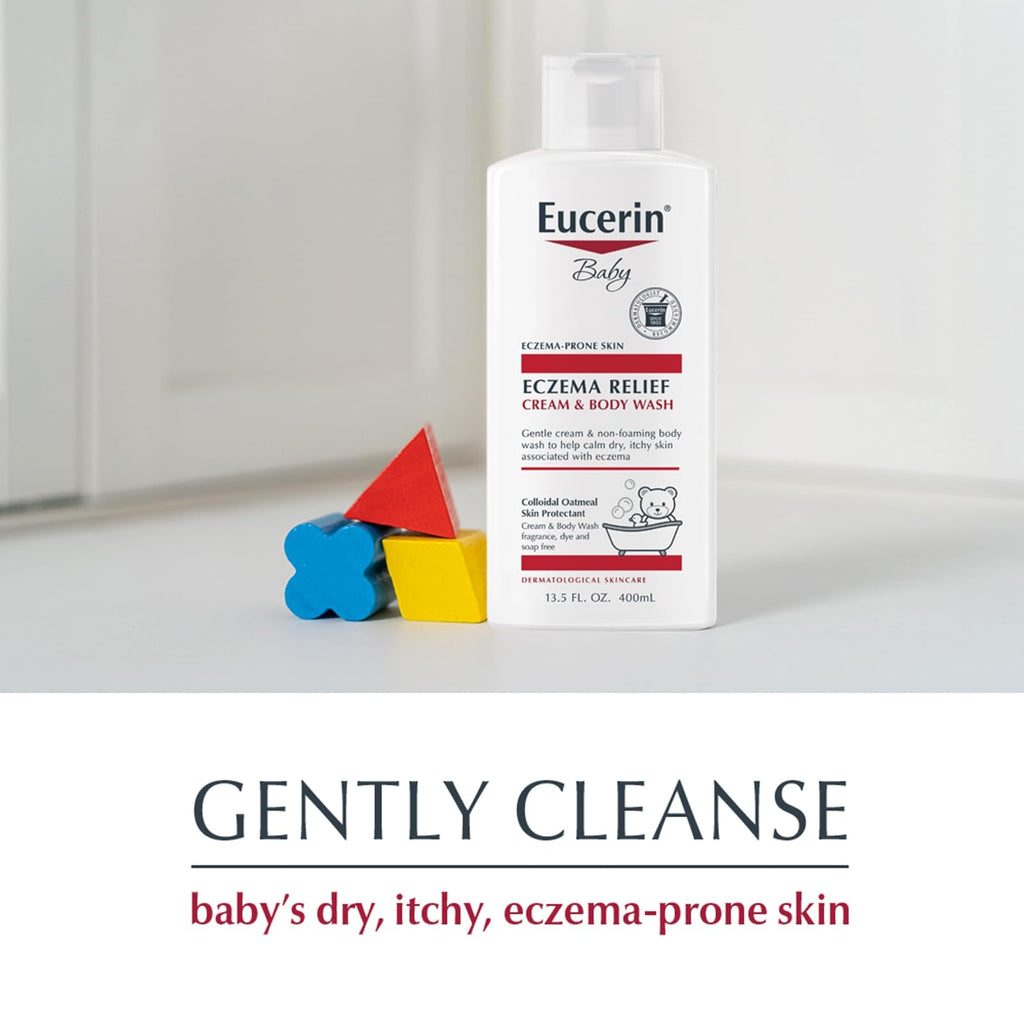 Eucerin Baby Eczema Relief gel lavant 400 ml