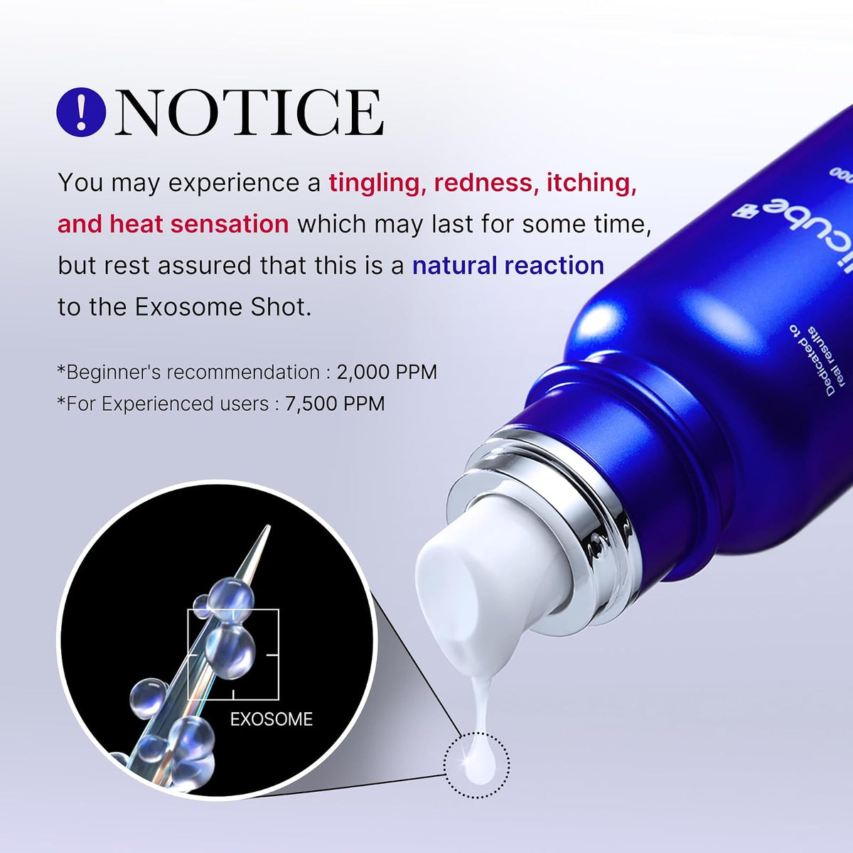 Medicube One Day Exosome Shot Pore ampoule 7500, 30 ml