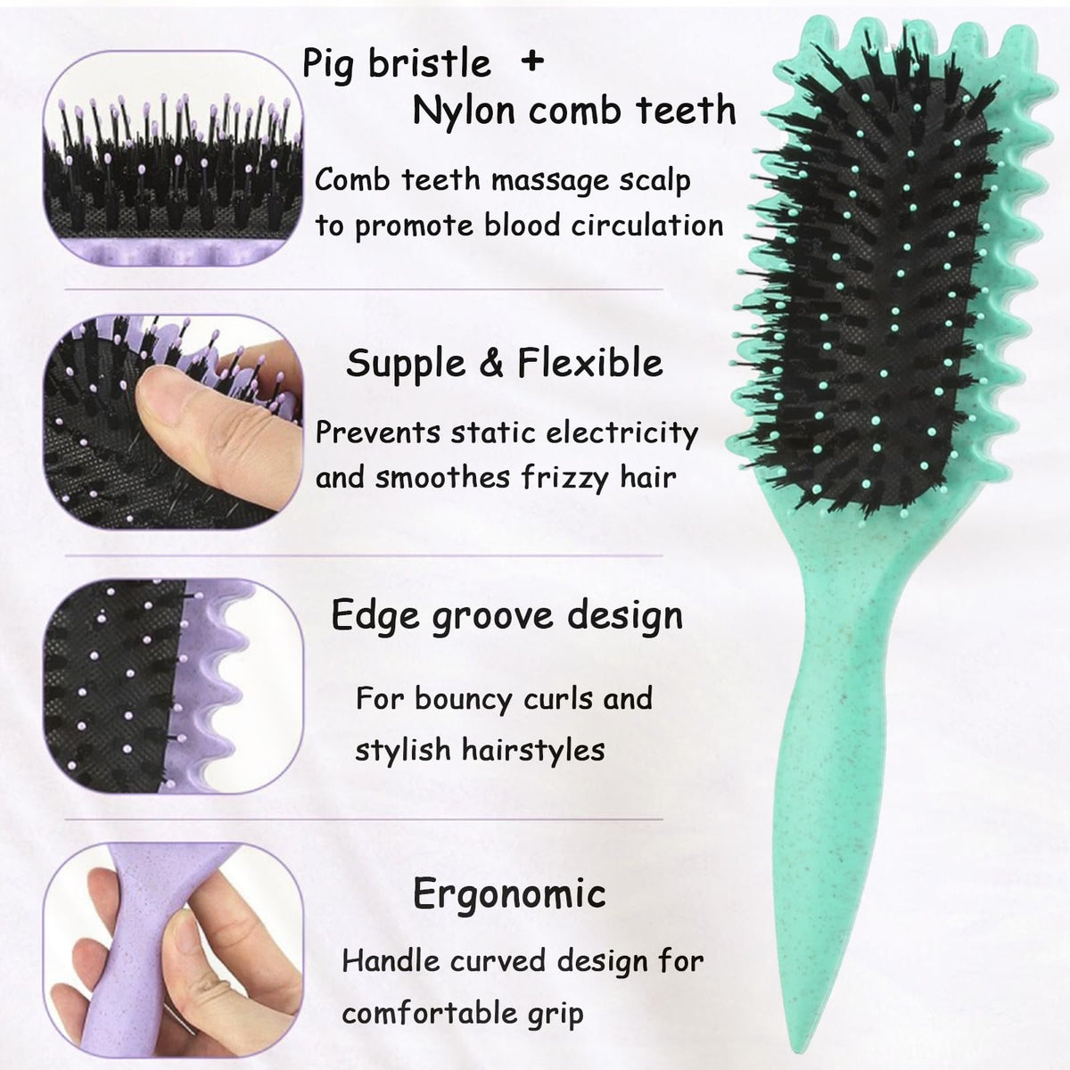 Brosse de définition des boucles