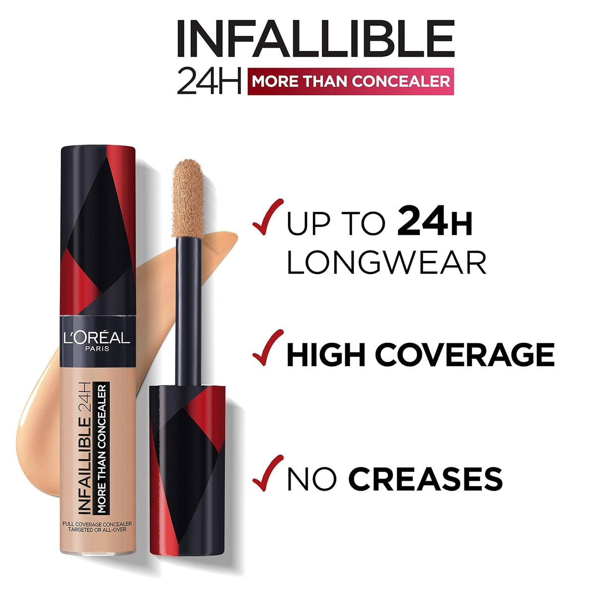 L'Oréal Infallible More Than Concealer, 11 ml
