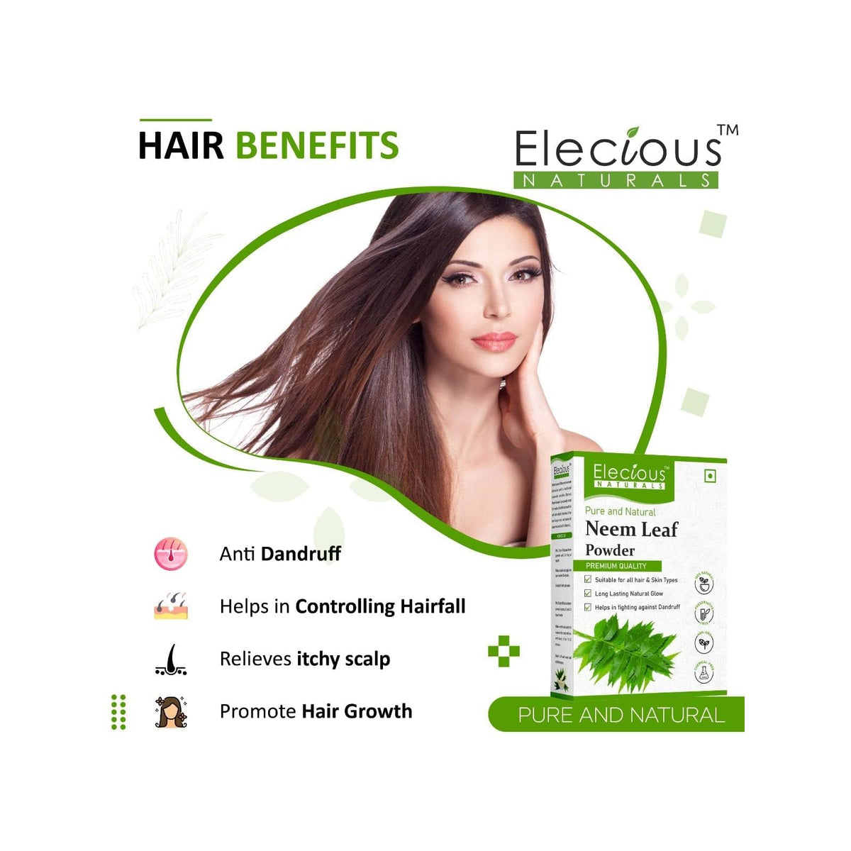 Elecious poudre de neem 200 g