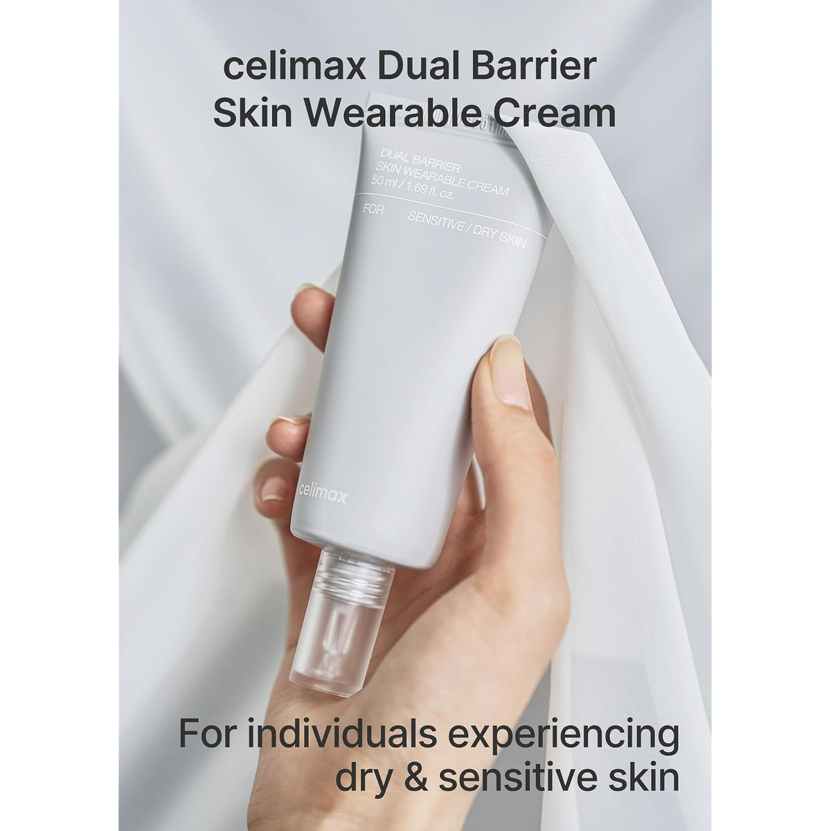 Celimax Dual Barrier crème hydratante aux céramides, 50 ml