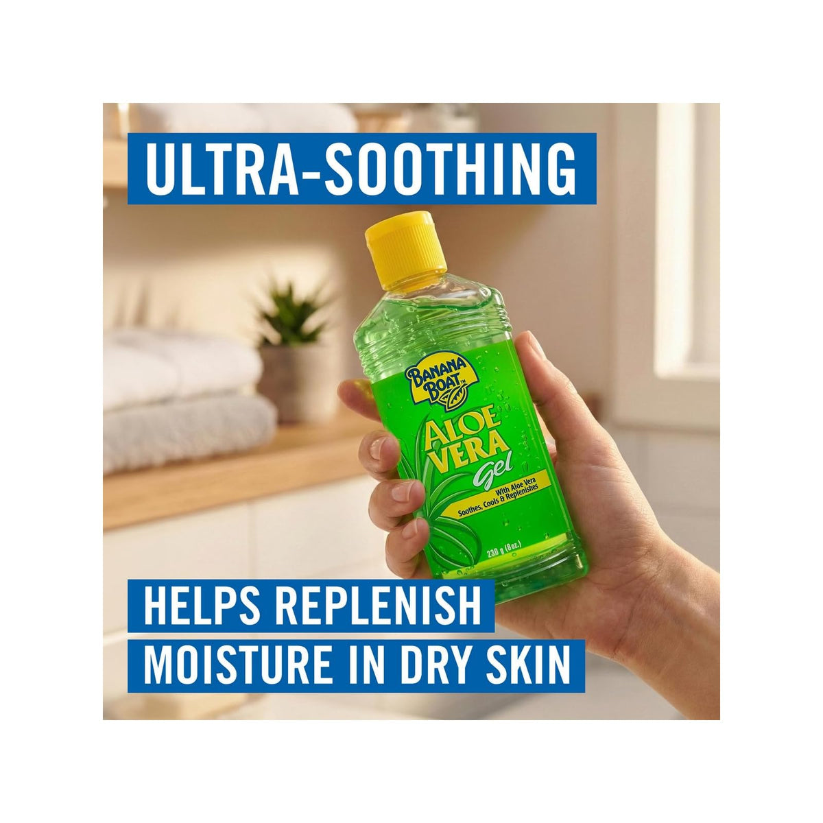 Banana Boat gel d'aloe vera après-soleil 230 g