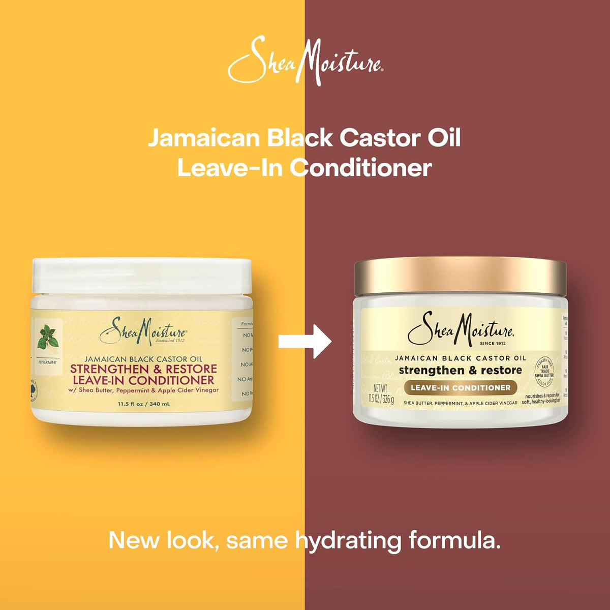 SheaMoisture Jamaican Black Castor Oil après-shampooing sans rinçage