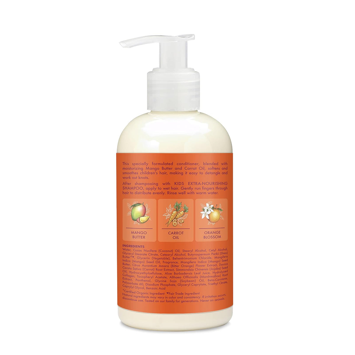 SheaMoisture Kids après-shampooing mangue et carotte 236 ml