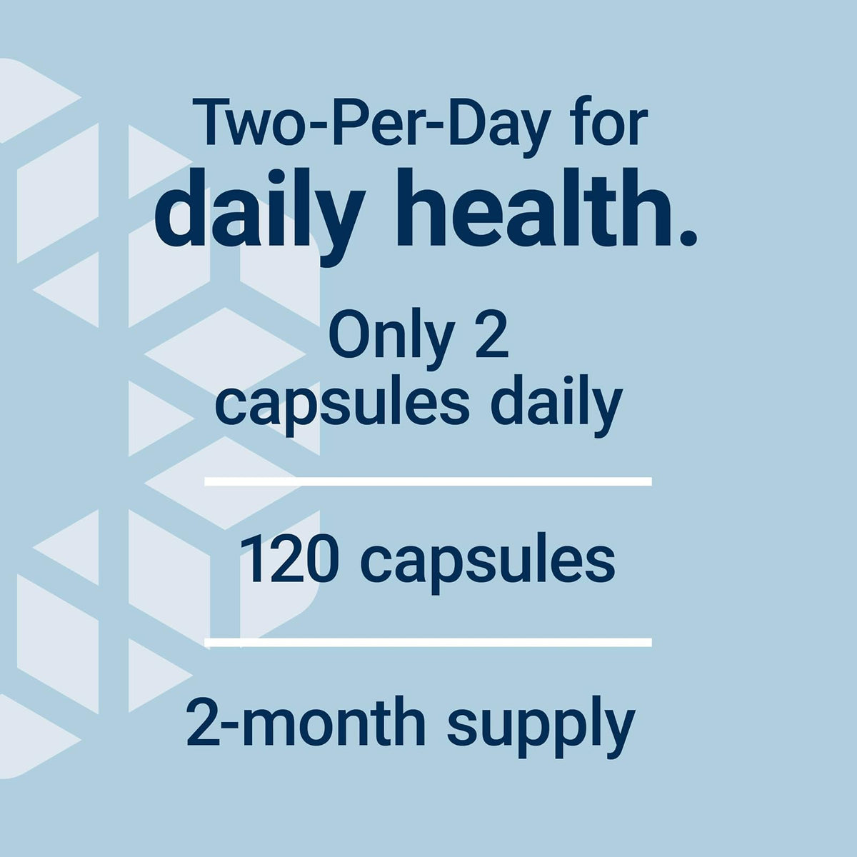 Life Extension Two-Per-Day multivitamines, 120 gélules