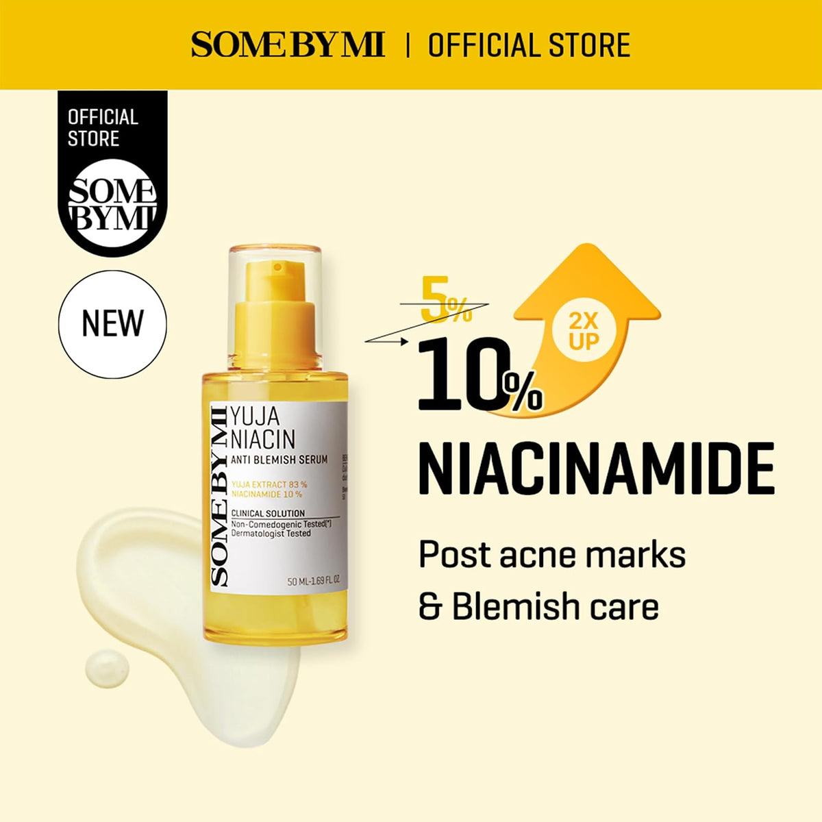 Some By Mi Yuja Niacin sérum anti-imperfections et éclat, 50 ml