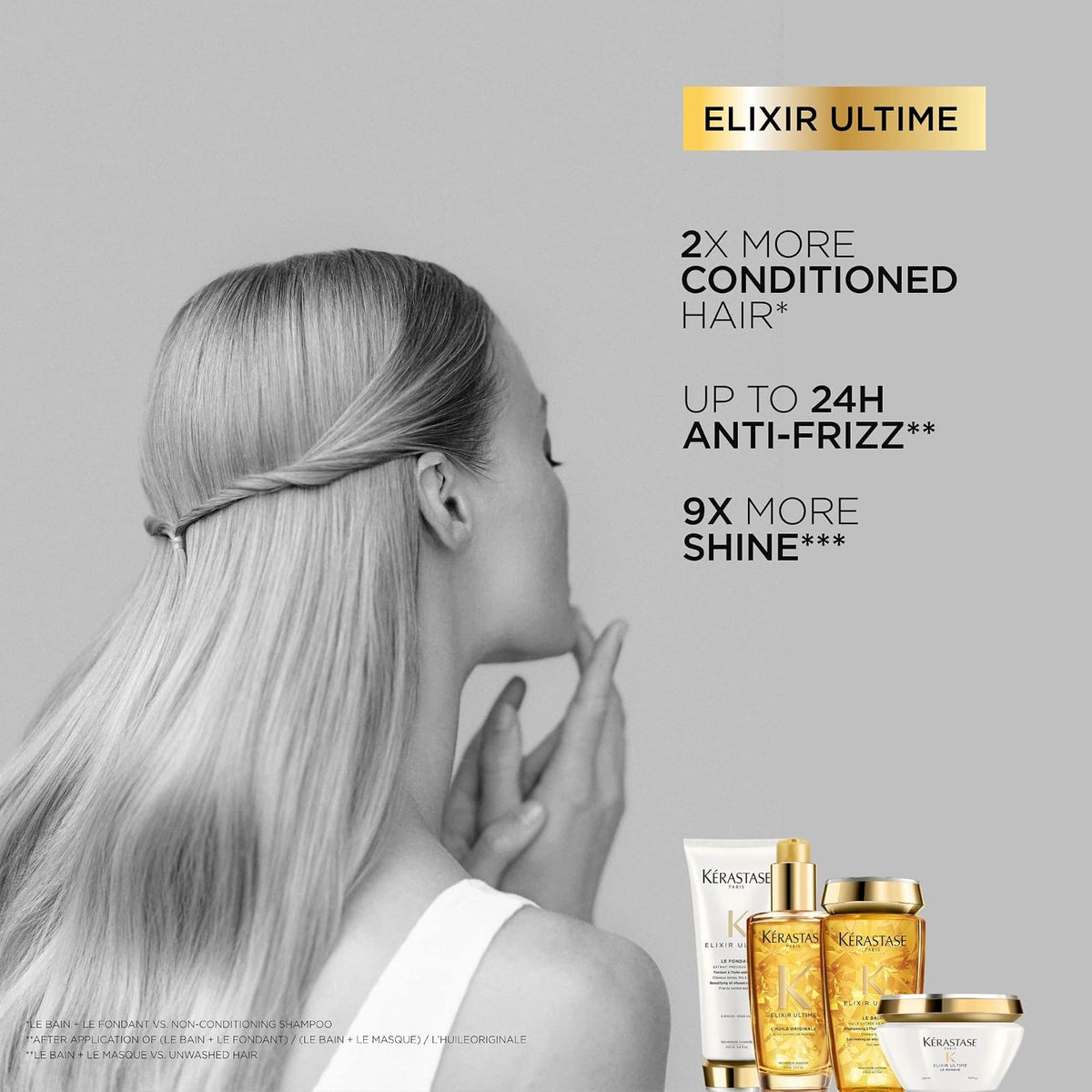 Kérastase Elixir Ultime shampooing nourrissant à l'huile 250 ml