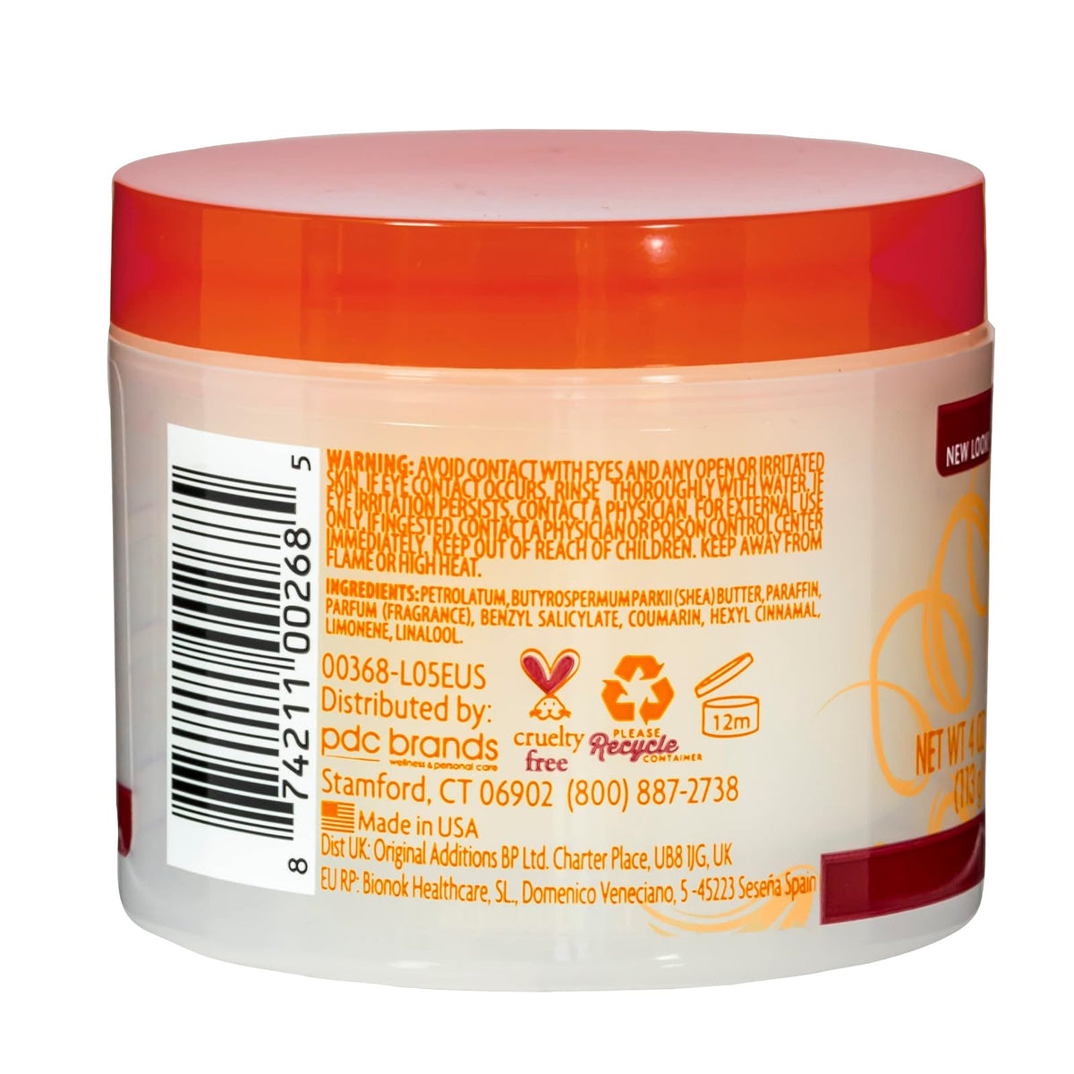 Cantu pommade coiffante au karité 113 g