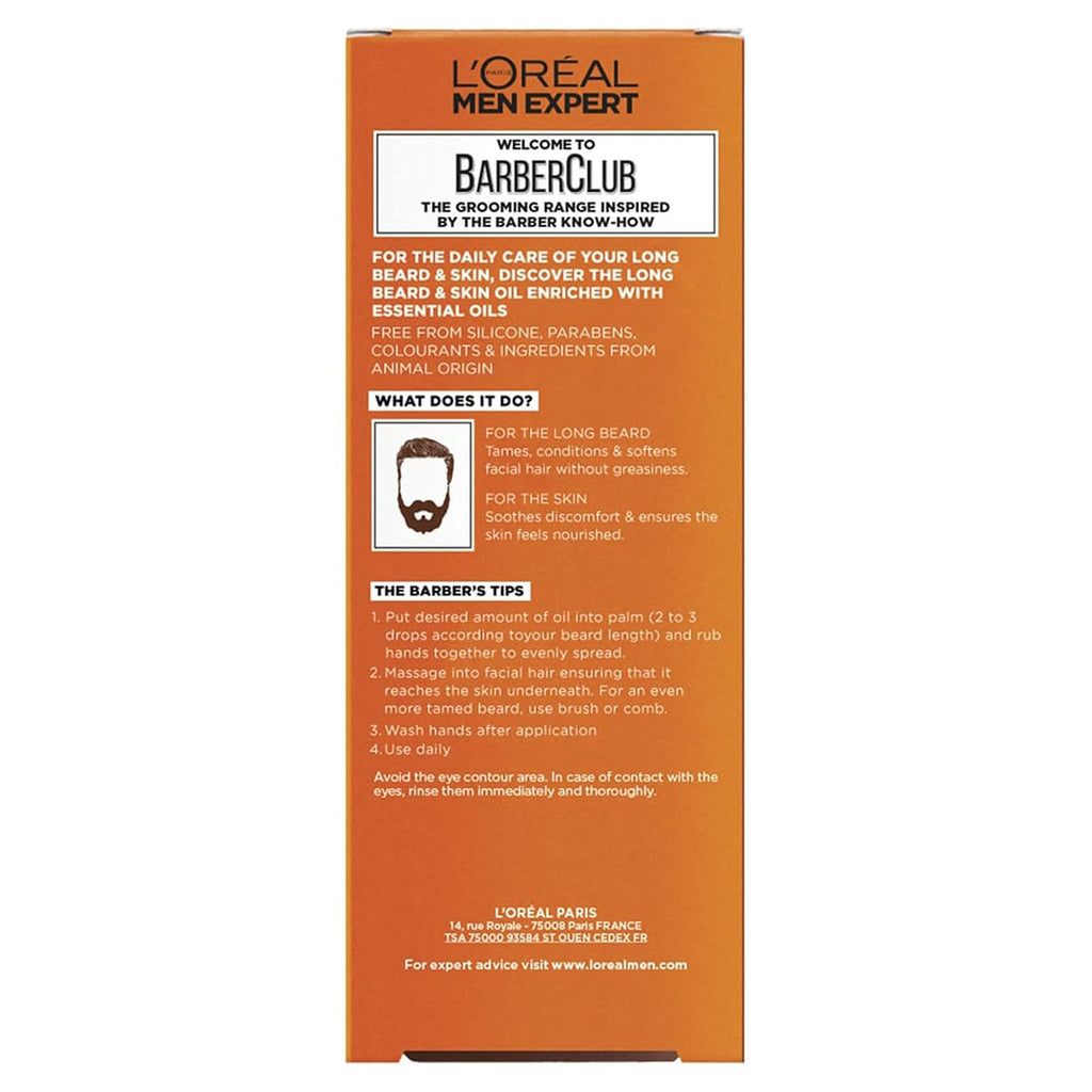 L'Oréal Men Expert Barber Club huile pour barbe 30 ml