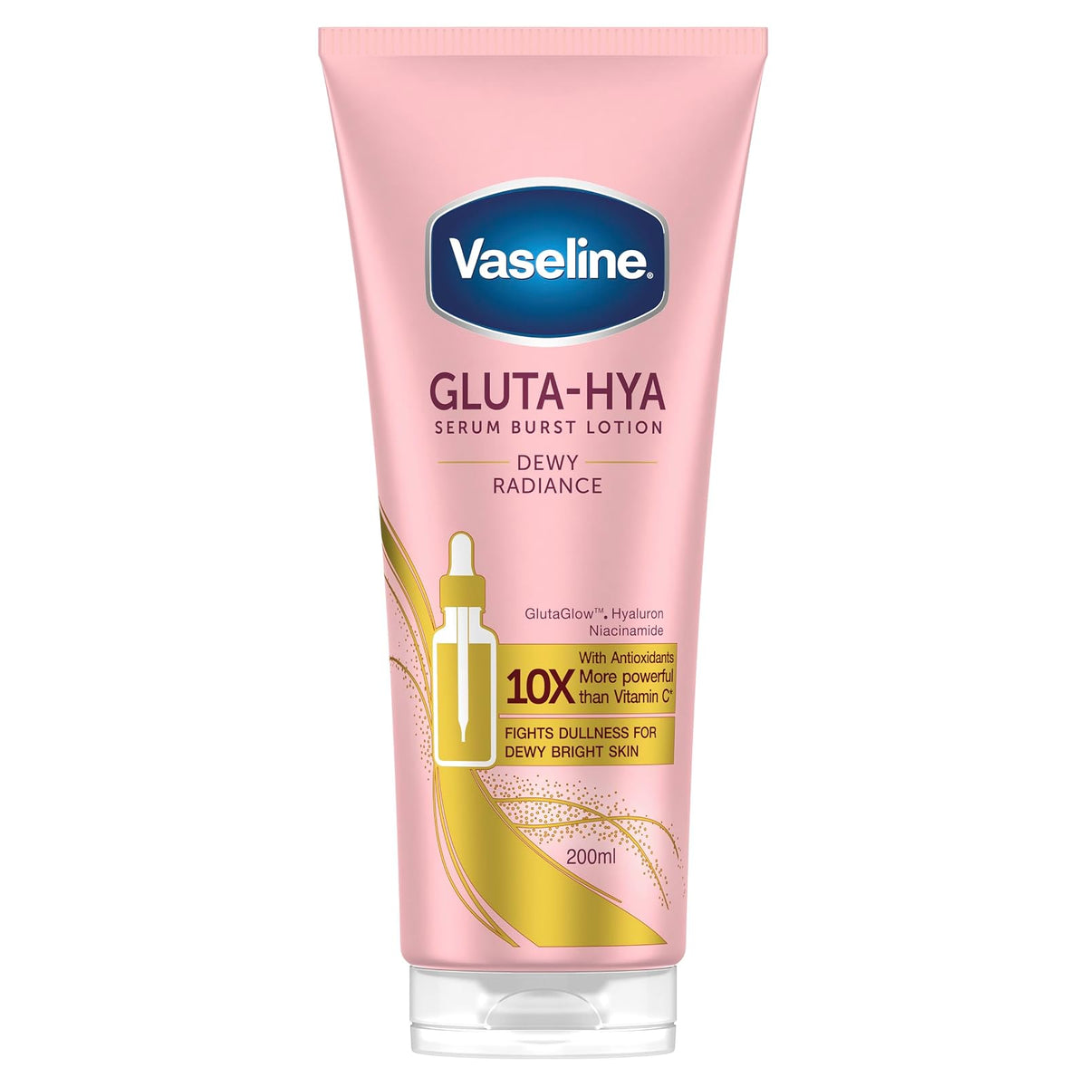 Vaseline Gluta-Hya lotion corps Dewy Radiance, 200 ml