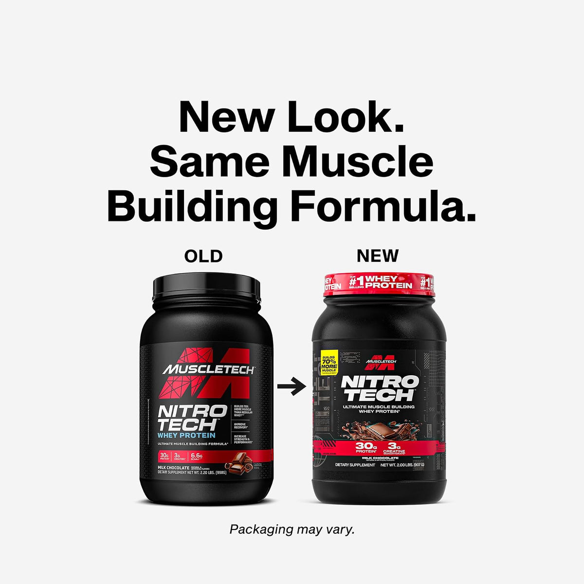 MuscleTech Nitro-Tech whey + créatine