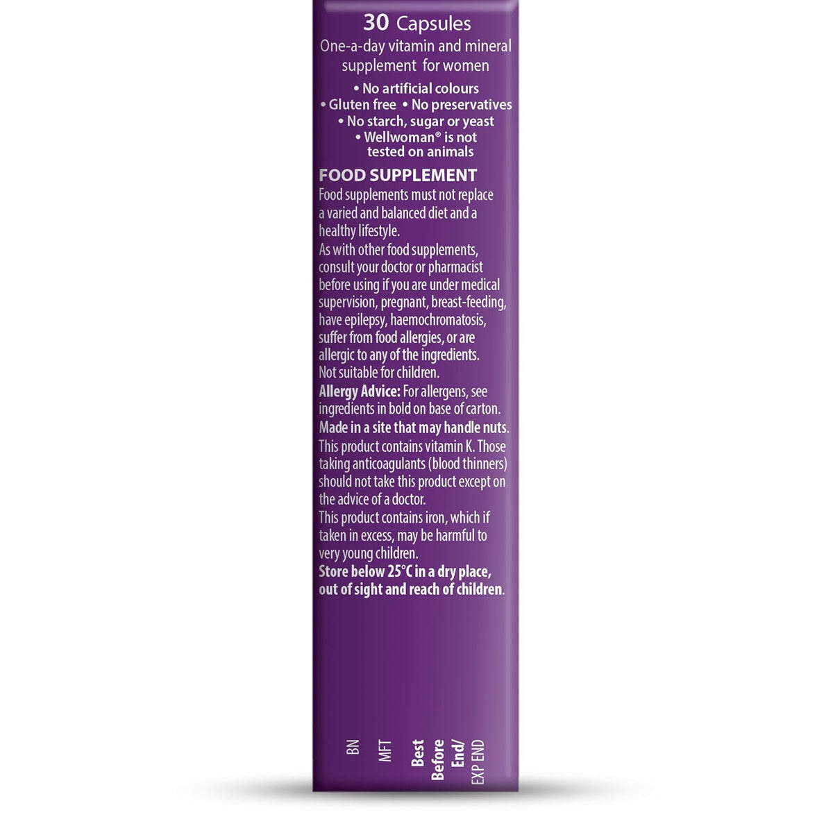 Vitabiotics Wellwoman multivitamines femme