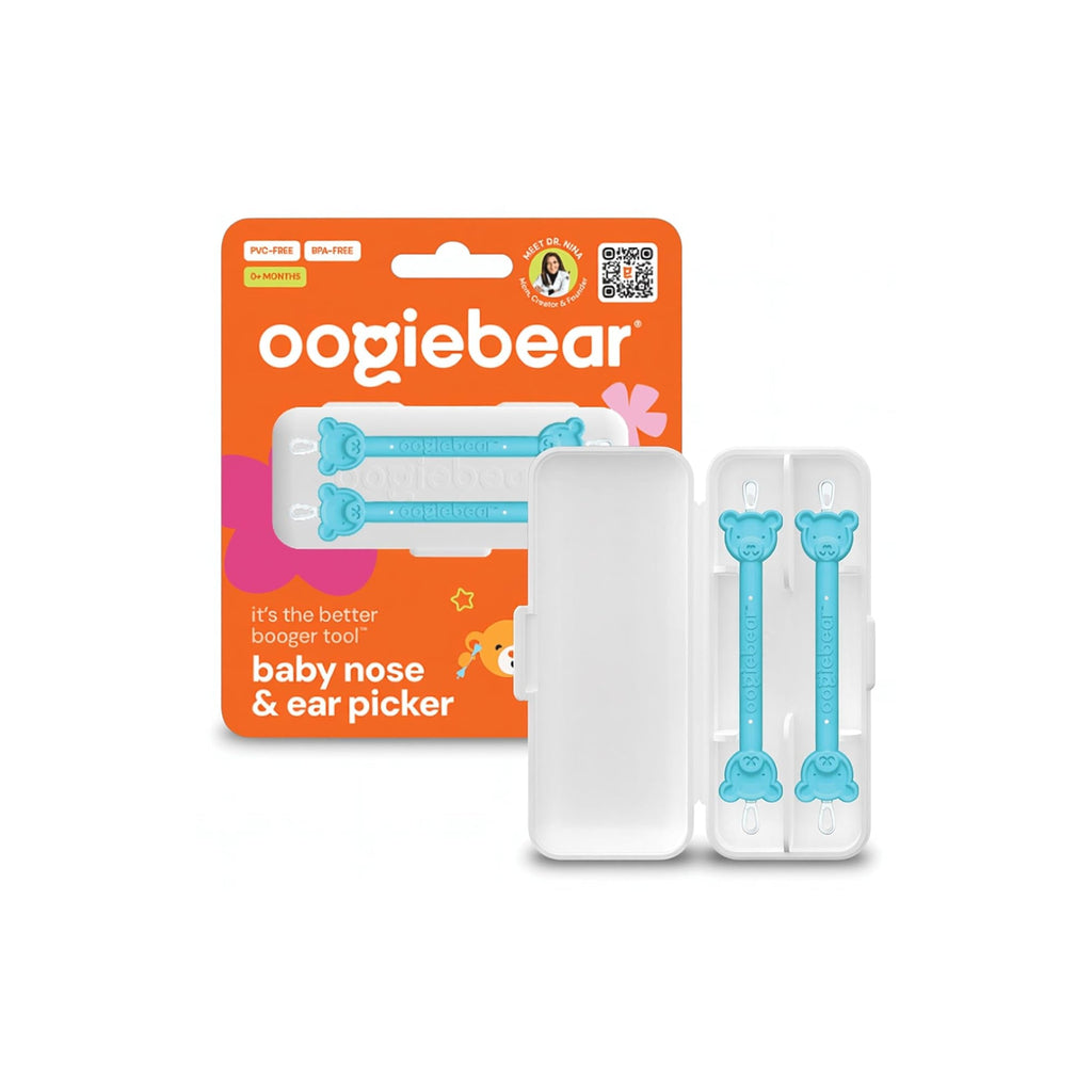oogiebear cure-nez et cure-oreilles bébé, lot de 2