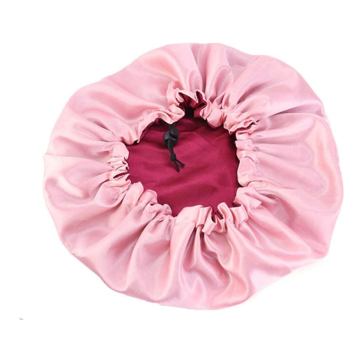 Cospack Bonnet de nuit en satin double couche, réversible, photo du produit seul sur fond blanc