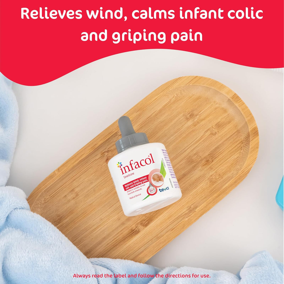 Infacol gouttes anti-coliques à la siméticone pour nourrisson, 85 ml