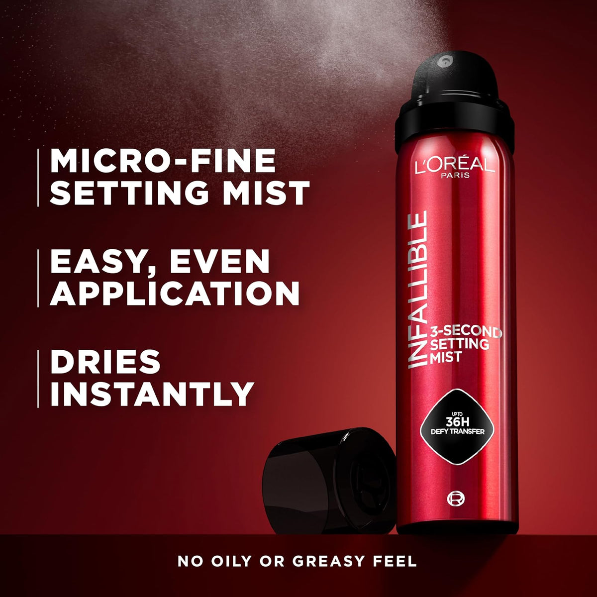 L'Oréal Infallible 3-Second brume fixatrice, 50 ml